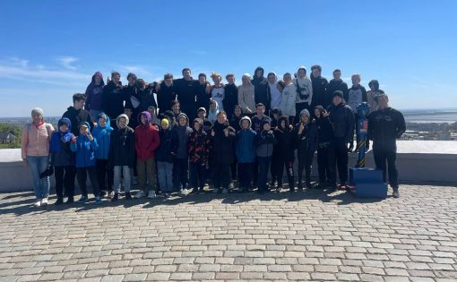 Юные гандболисты из Белгорода посетили Парк Победы на Соколовой горе